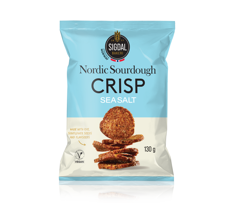Surdeg Rågbrödchips Havsalt