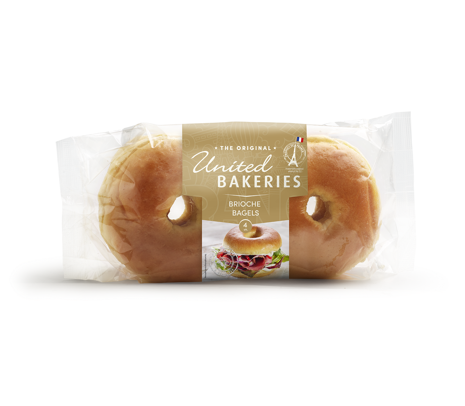 Brioche bagels 4 pk
