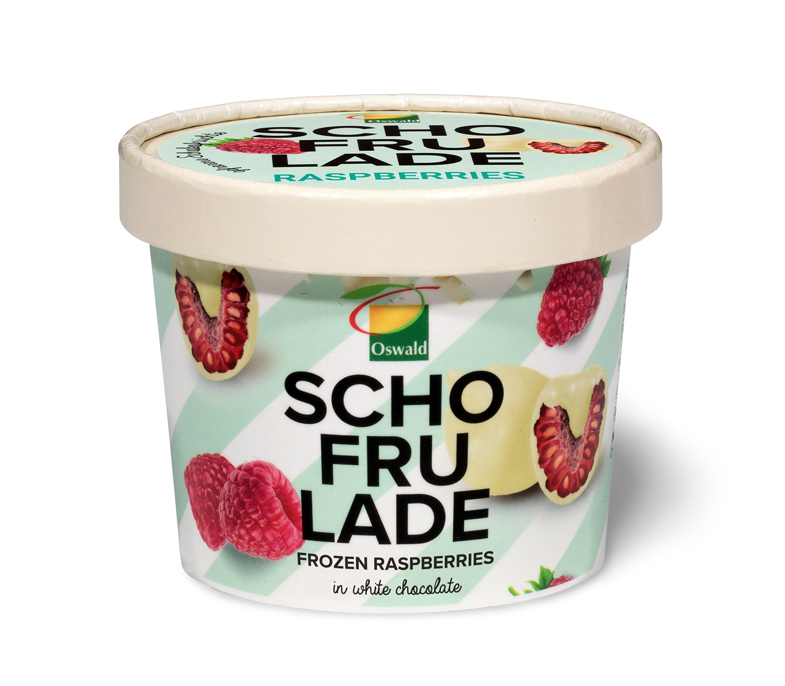 Schofrulade hallon vit choklad