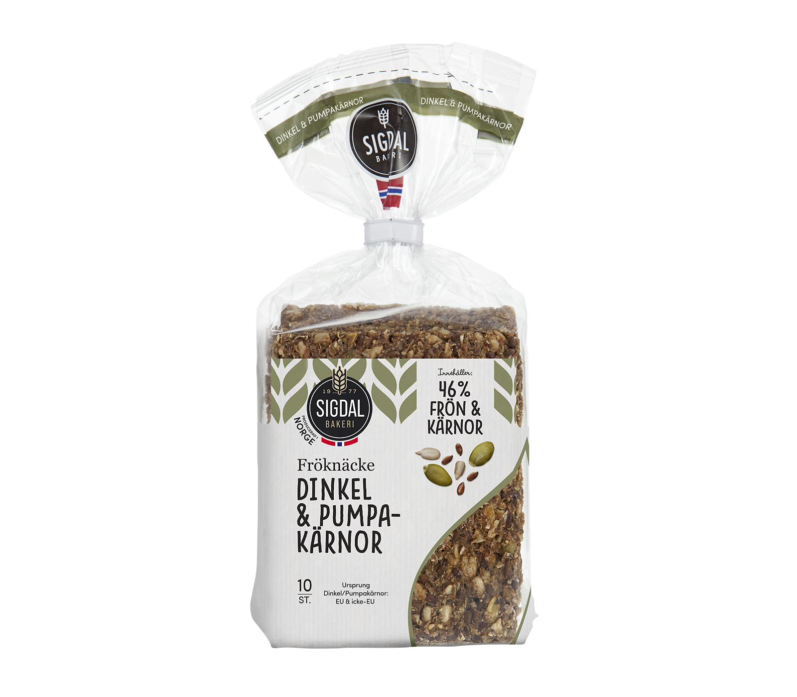 Sigdal fröknäcke dinkel & pumpakärnor